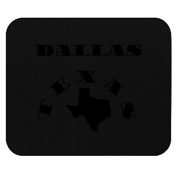 Discover DALLAS TEXAS Lone Star State Mouse Pads