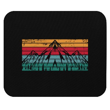 Discover Mountains Mountaineering Hiking Mouse Pads