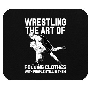 Discover Wrestling Mouse Pads