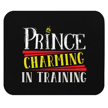 Discover Prince Charming In Training Crown King Queen Mouse Pads
