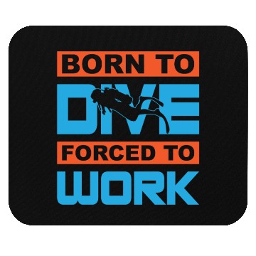 Discover Diver Scuba Diving Diver Mouse Pads