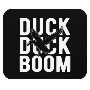 Discover Duck duck boom Mouse Pads