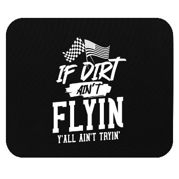 Discover Dirt Track Racing Gift Sprint Car Racing Mouse Pads