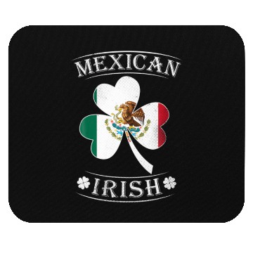 Discover Mexican Irish Shamrock St Patricks Day Mouse Pads