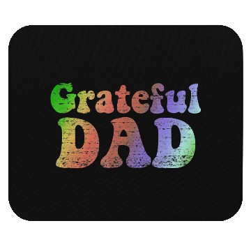 Discover Mens Grateful Dad Mouse Pads Vintage Fathers Day