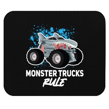 Discover Monster Trucks Rule... Monster Truck Mouse Pads