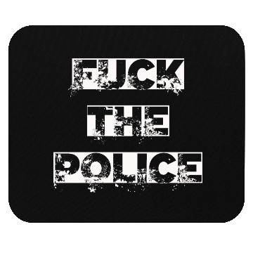Discover fuck the police Mouse Pads