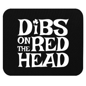 Discover st patrick's day funny gift Mouse Pads red head