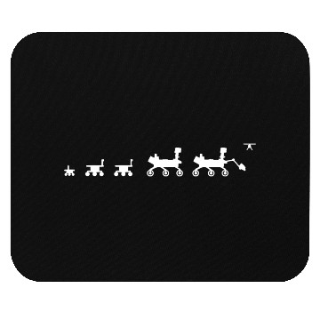 Discover Mars Rover Generation Evolution Mouse Pads