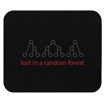Discover Forest informatics data science gift Mouse Pads