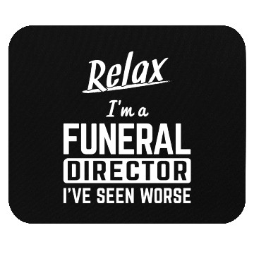 Discover Funeral Director Director Mouse Pads