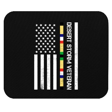 Discover Desert Storm Veterans Mouse Pads