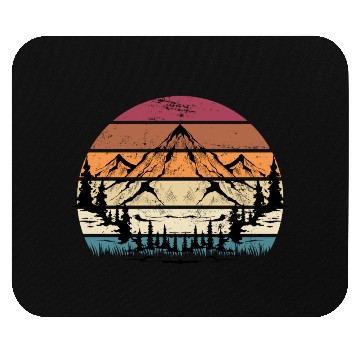 Discover Mountains Mountaineering Hiking Mouse Pads
