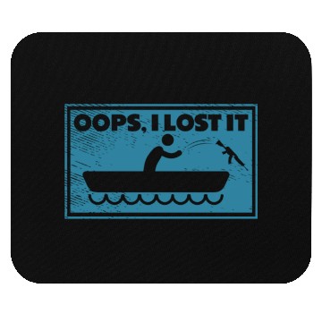 Discover Boating Gun Oops I Lost it Weapons Pew Guns Mouse Pads