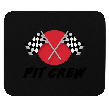 Discover Pit Crew Race Track Racing Car Driver Mouse Pads