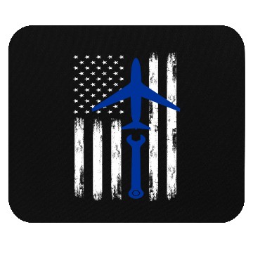 Discover USA Tools Aircraft Mechanic Mouse Pads