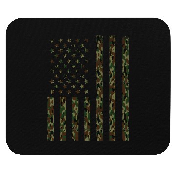 Discover Army Flag Mouse Pads