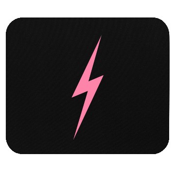 Discover Pink Bolt Lightning | Bolt Graphic Mouse Pads