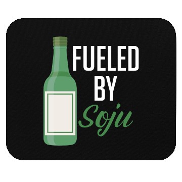 Discover Fueled By Soju Alcohol Drink Liqour Drinker Mouse Pads