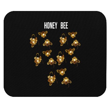 Discover Honey bee Mouse Pads