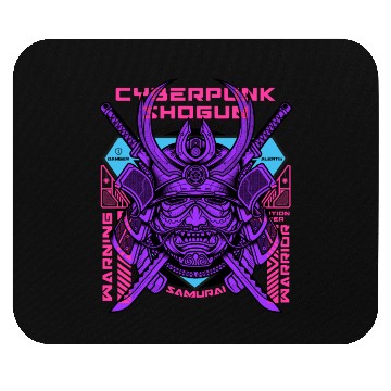 Discover cyberpunk shogun Mouse Pads