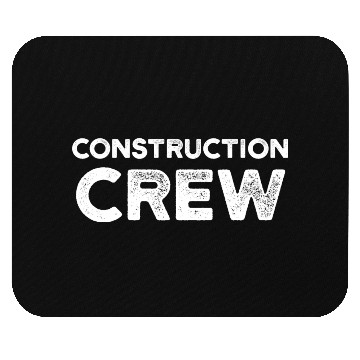 Discover Construction Crew Worker Teamwork Site Mouse Pads