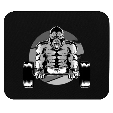 Discover Gym Gorilla Mouse Pads