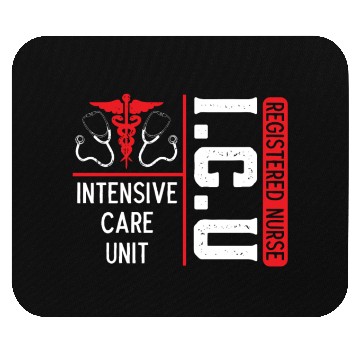 Discover ICU Registered Nurse Medical Intensive Care Unit Mouse Pads