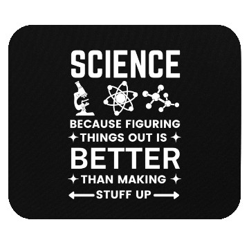 Discover Science Geek Mouse Pads