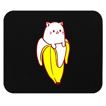 Discover Bananyas Banana Funny Cat Mouse Pads