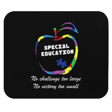 Discover Autism Special Education Teacher Mouse Pads