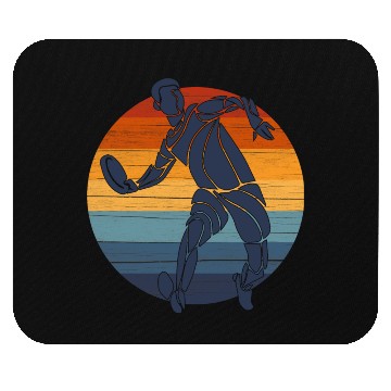 Discover Retro Frisbee for the Ultimate Frisbee Player Mouse Pads