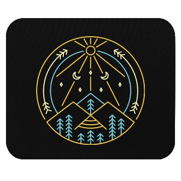 Discover Nature Abstract Geometry 3 Mouse Pads