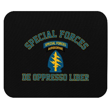 Discover Army Special Forces Green Beret Mouse Pads