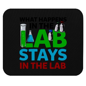 Discover What Happens In The Lab Tech Laboratory Technician Mouse Pads