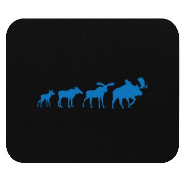 Discover Moose Evolution Mouse Pads