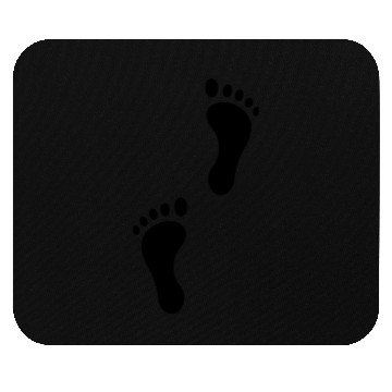 Discover Footprints icon 01 Mouse Pads