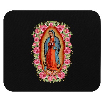 Discover Our Lady Virgen De Guadalupe Virgin Mary Mouse Pads