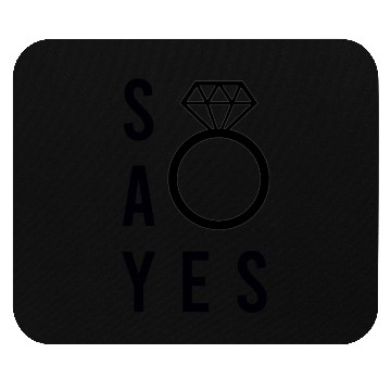 Discover Wedding proposal Mouse Pads