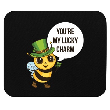 Discover Youre My Lucky Charm Funny St. Patrick's Day Gift Mouse Pads