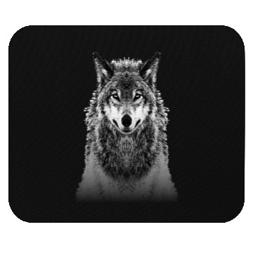 Discover wolf real dog wolves she-wolf pack wolf pack Mouse Pads