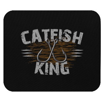 Discover Catfish King Fishing Mouse Pads