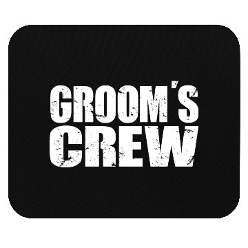 Discover Groom's Crew Future Husband Bachelor Party Gift Mouse Pads