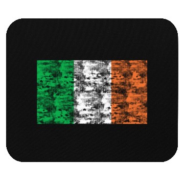 Discover Ireland flag vintage Mouse Pads
