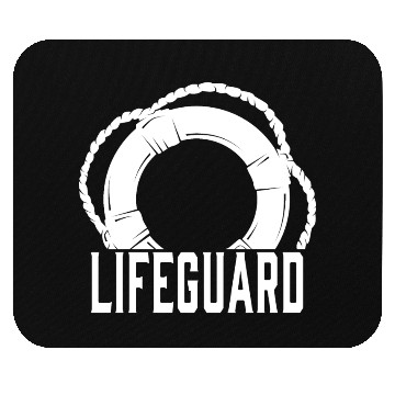 Discover Lifeguard Water Rescue Lifesaver Mouse Pads