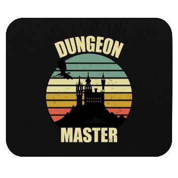 Discover Dungeon Master - Bez I'm DM Smiles Retro Dragon Mouse Pads