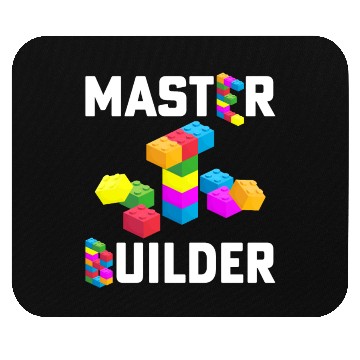 Discover Master Builder Building Blocks Brick Builders Toys Mouse Pads