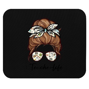 Discover Teacher Life Mouse Pads