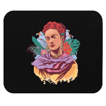 Discover FRIDA KAHLO COLOR PORTRAIT Mouse Pads