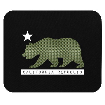 Discover California Bear Mouse Pads